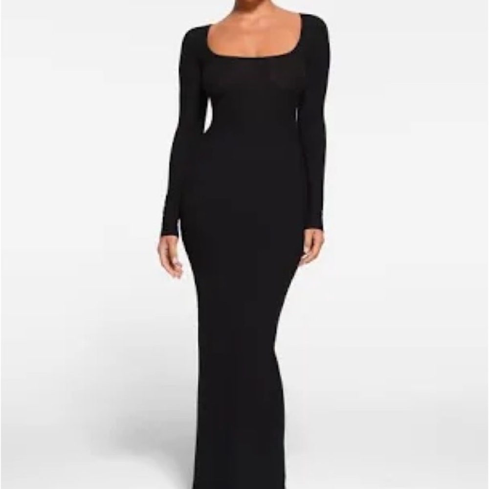 SKIMS long sleeve dress